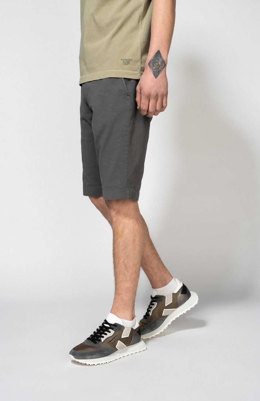 Maend AERONAUTICA MILITARE | Skraeddersyede Jersey Shorts