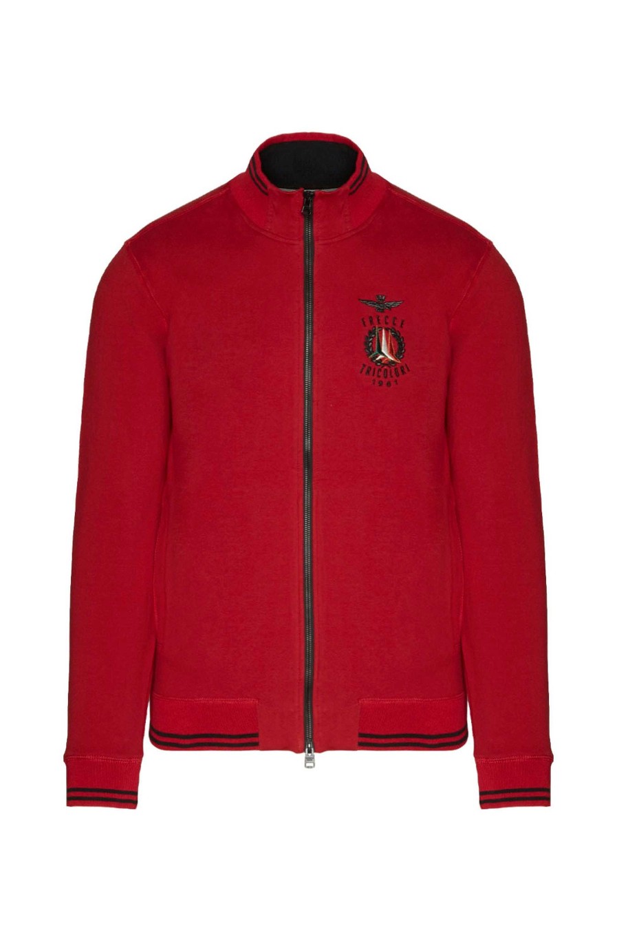 Maend AERONAUTICA MILITARE | Sweatshirt Med Broderet Lynlas