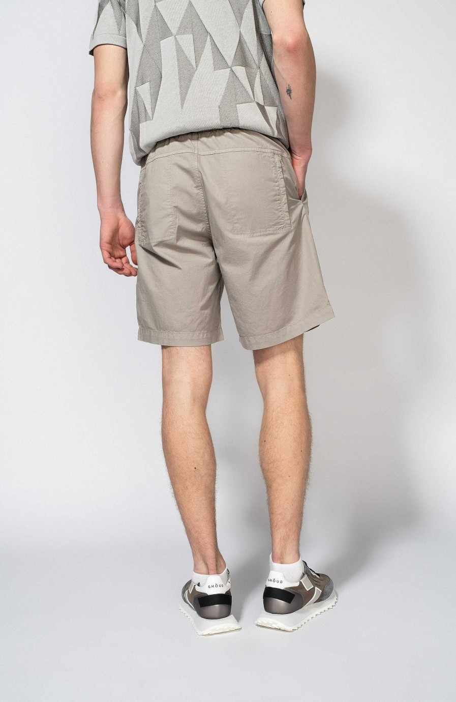 Maend DIRK BIKKEMBERGS | Bermuda-Shorts I Bomuld Med Snoretraek