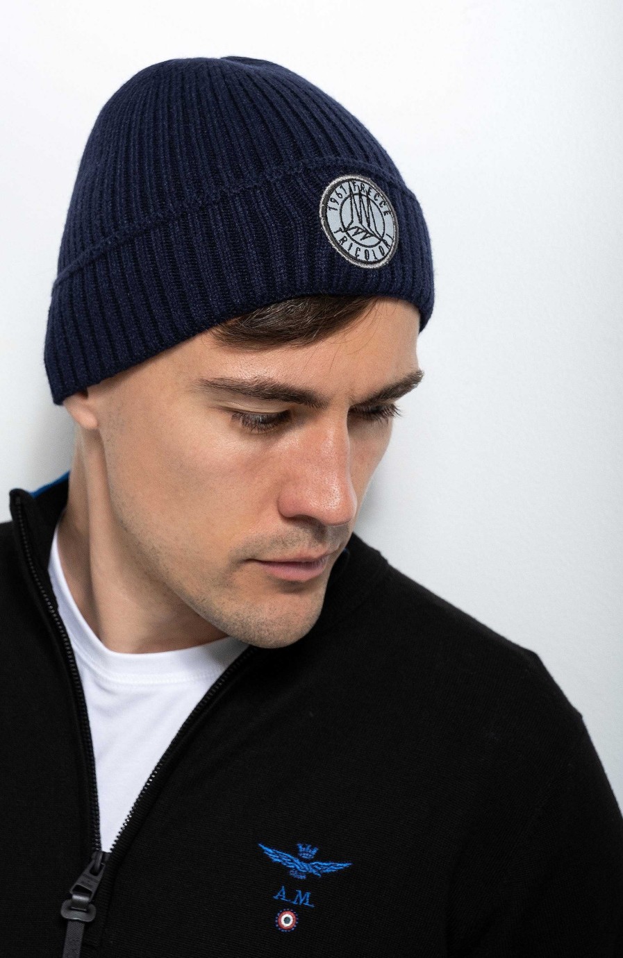 Maend AERONAUTICA MILITARE | Reflect-Patch Beanie