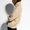 Kvinder FTC CASHMERE | Mockneck Loose Fit Pullover