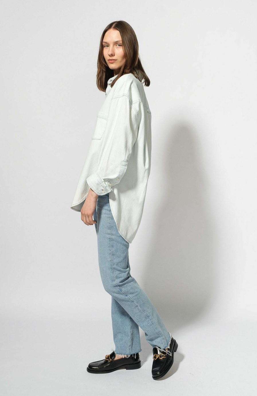 Kvinder CITIZENS OF HUMANITY | Denim Oversized Skjorte Kayla