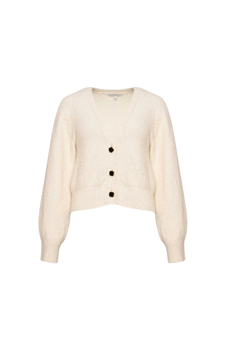 Kvinder HOUSE OF DAGMAR | Puff-Aermet Cardigan Megan