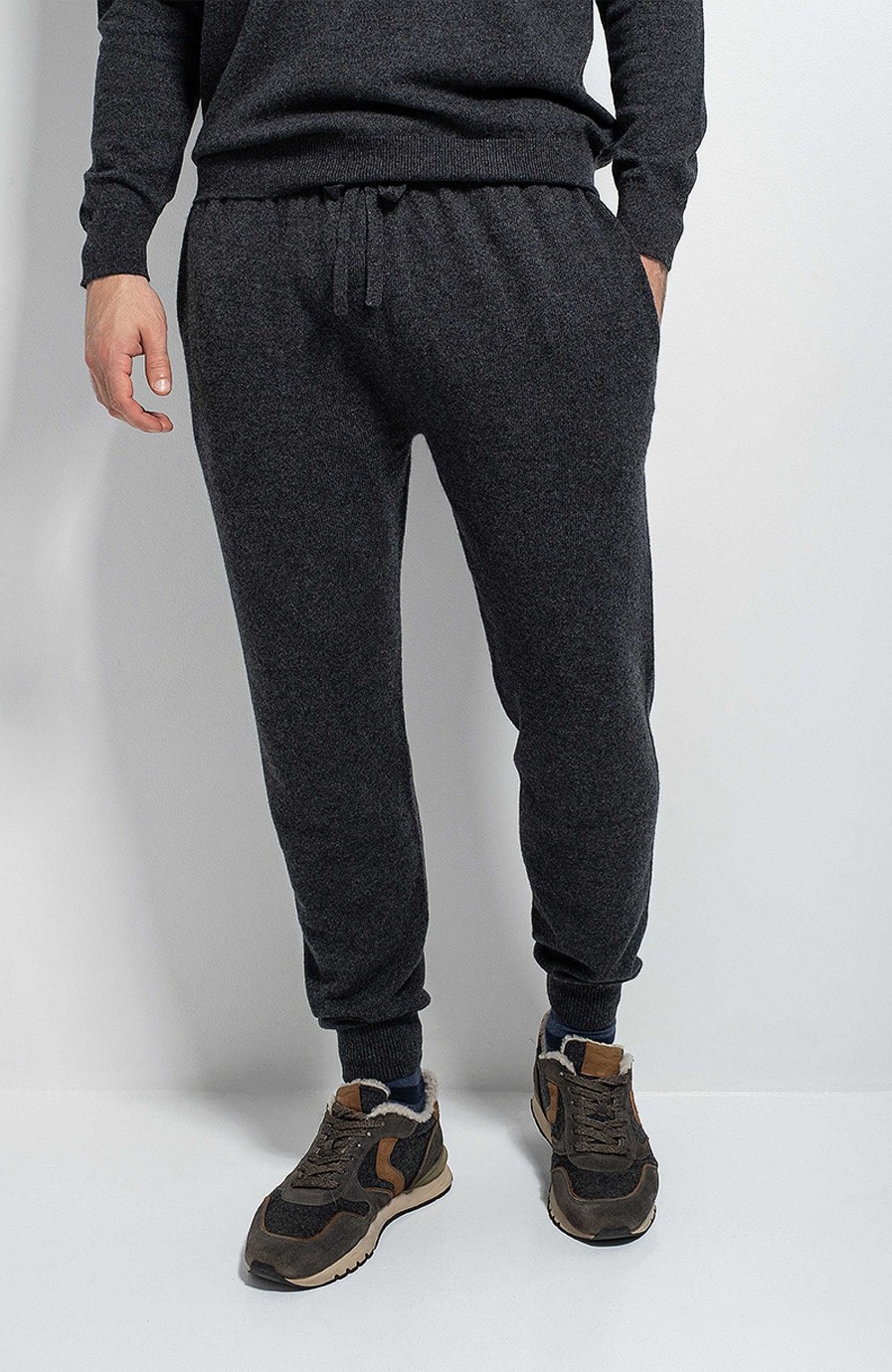 Maend JOHNSTONS OF ELGIN | Somlose Cashmere Joggers