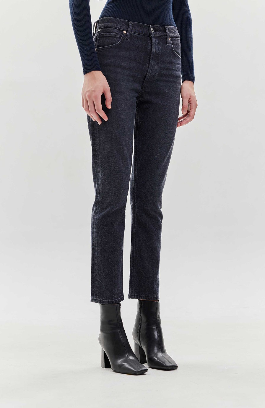 Kvinder CITIZENS OF HUMANITY | Hojtaljede Straight Jeans Charlotte