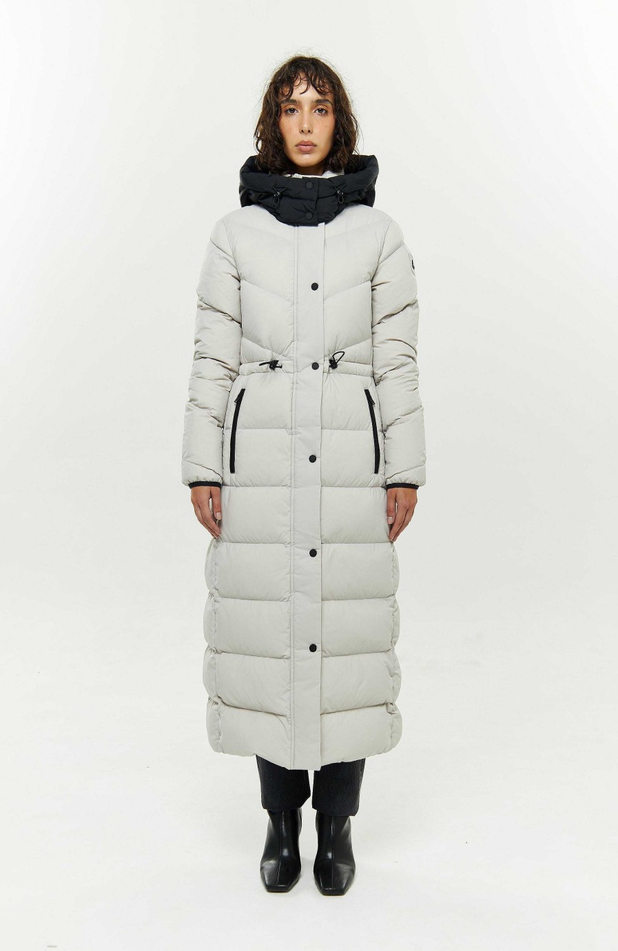 Kvinder MOOSE KNUCKLES | Letvaegts Parka Coat Belle Cote