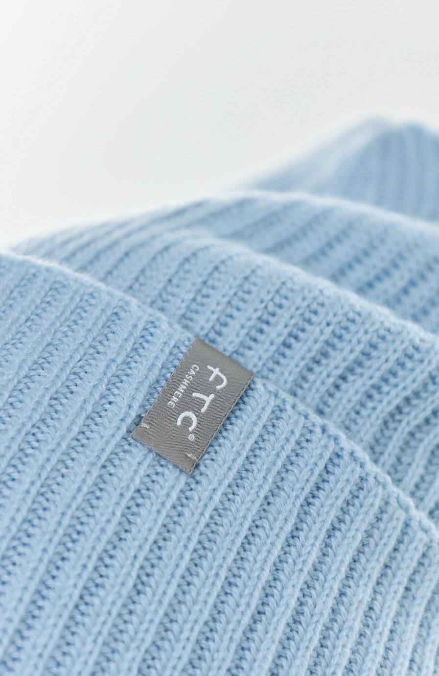 Kvinder FTC CASHMERE | Opslaet Strikket Hue