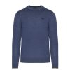 Maend AERONAUTICA MILITARE | Merinouldsweater Med Rund Hals