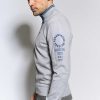 Maend AERONAUTICA MILITARE | Tofarvet Cardigan Med Lynlas