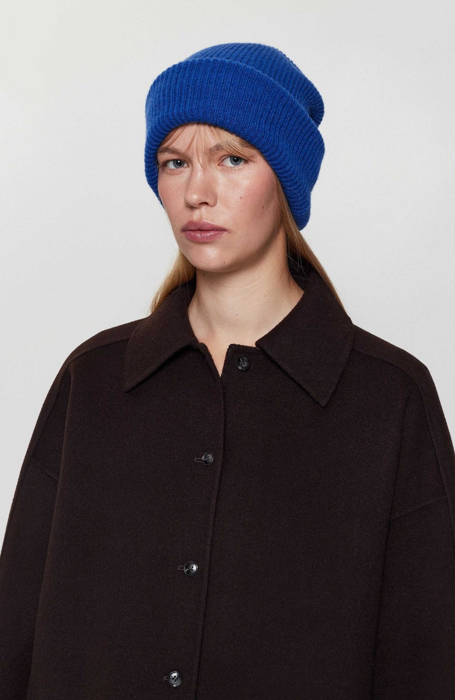 Kvinder LISA YANG | Ribbet-Strikket Beanie Hat Stockholm