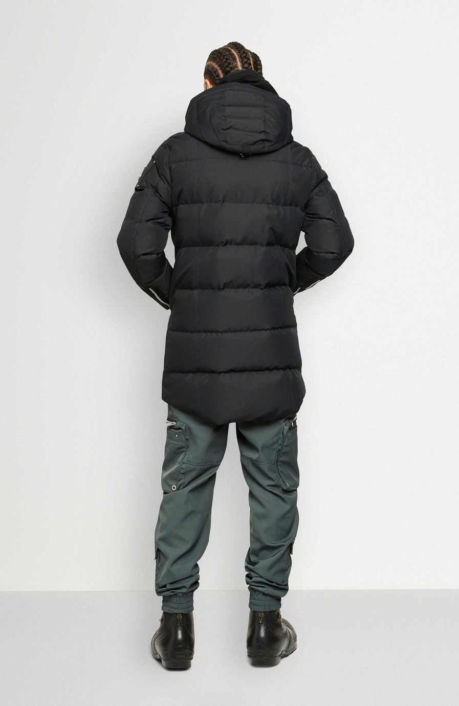 Maend MOOSE KNUCKLES | Hooded Down Parka Cloud