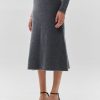 Kvinder LISA YANG | Cashmere Boucle Nederdel Kael