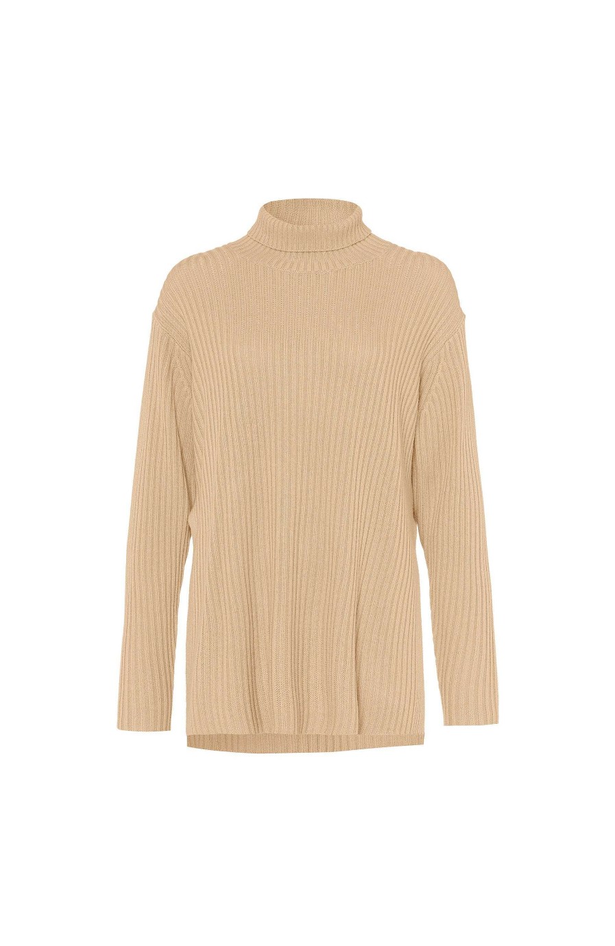 Kvinder FTC CASHMERE | Highneck Cashmere-Blend Pullover