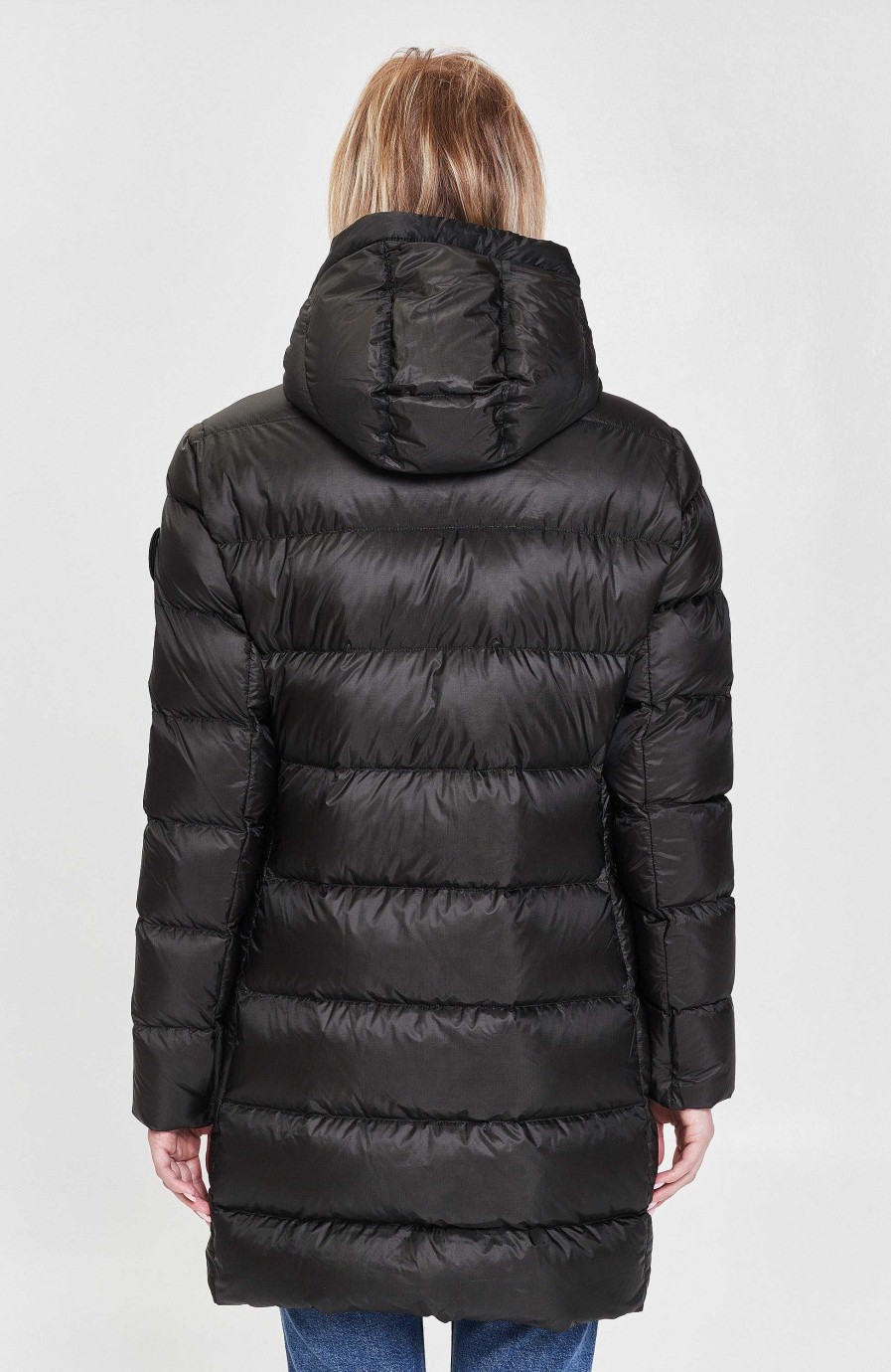 Kvinder MOOSE KNUCKLES | Letvaegts Hooded Down Parka Margaree