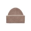 Kvinder HOUSE OF DAGMAR | Fold-Up Ribbet Beanie Joan