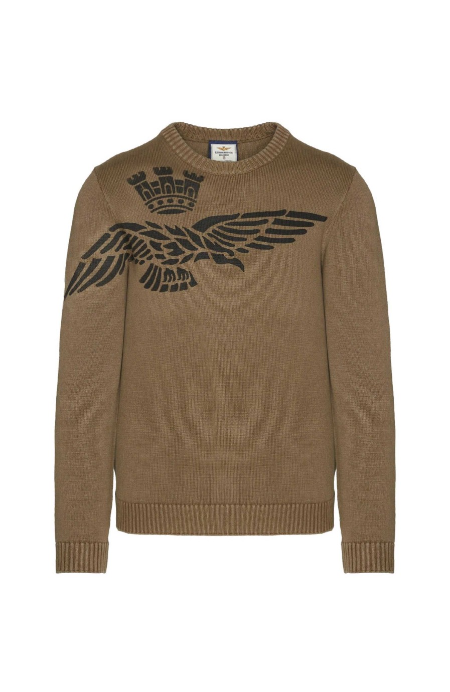 Maend AERONAUTICA MILITARE | Eagle-Print Sweater