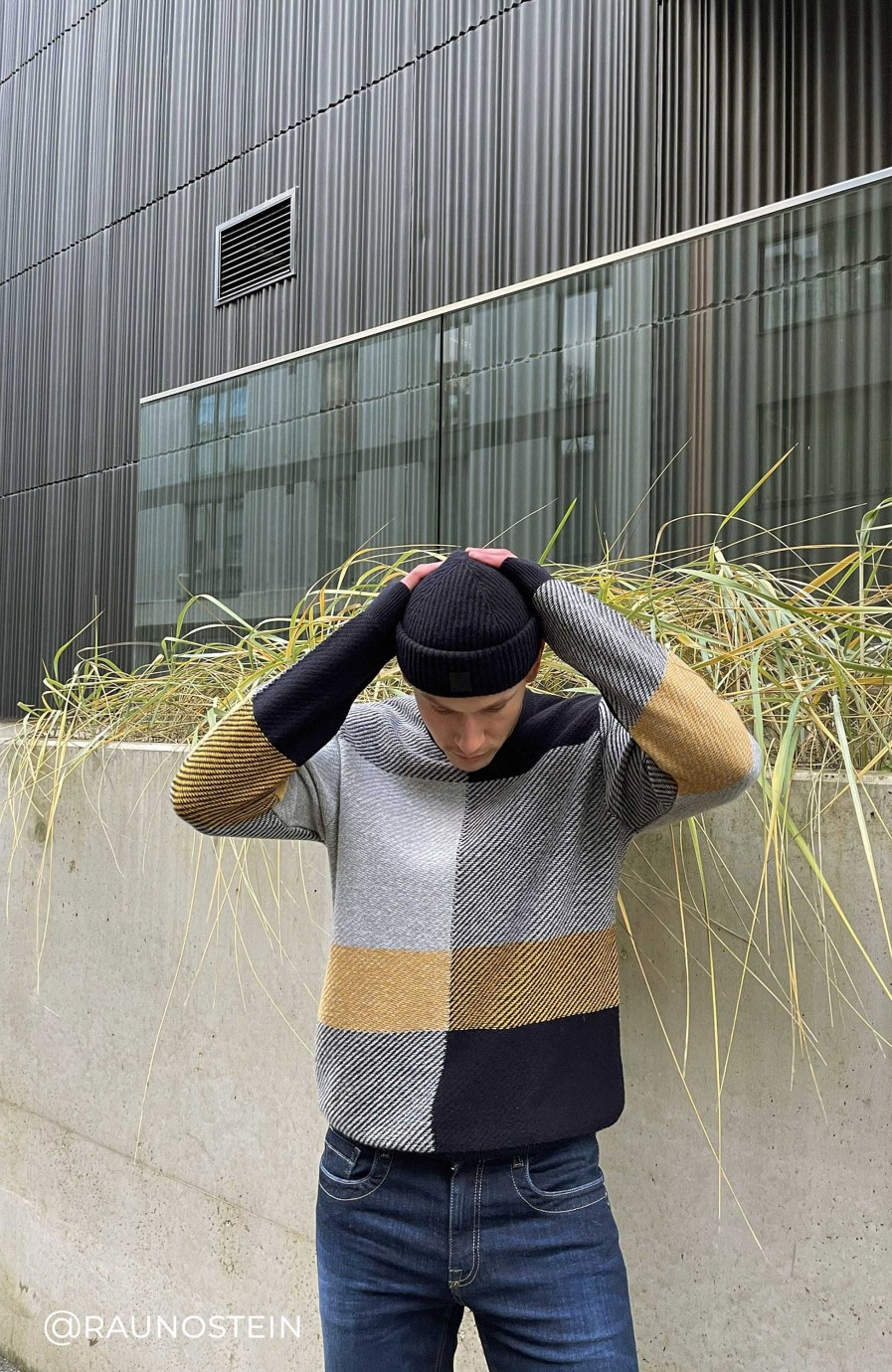 Maend JOHNSTONS OF ELGIN | Check-Monster Cashmere Sweater