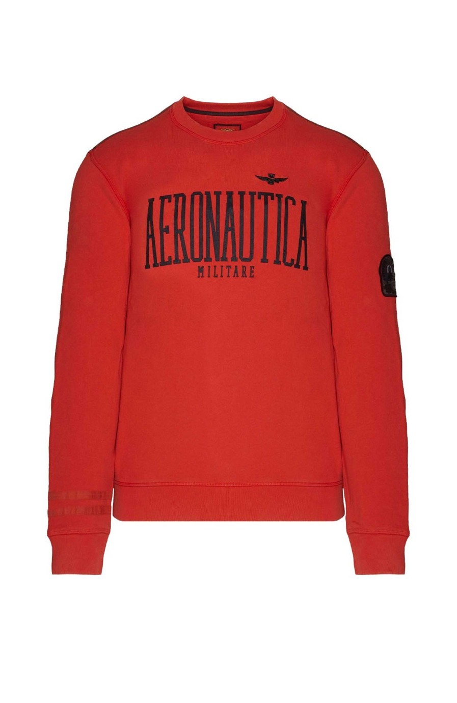 Maend AERONAUTICA MILITARE | Patch Bomulds Sweatshirt