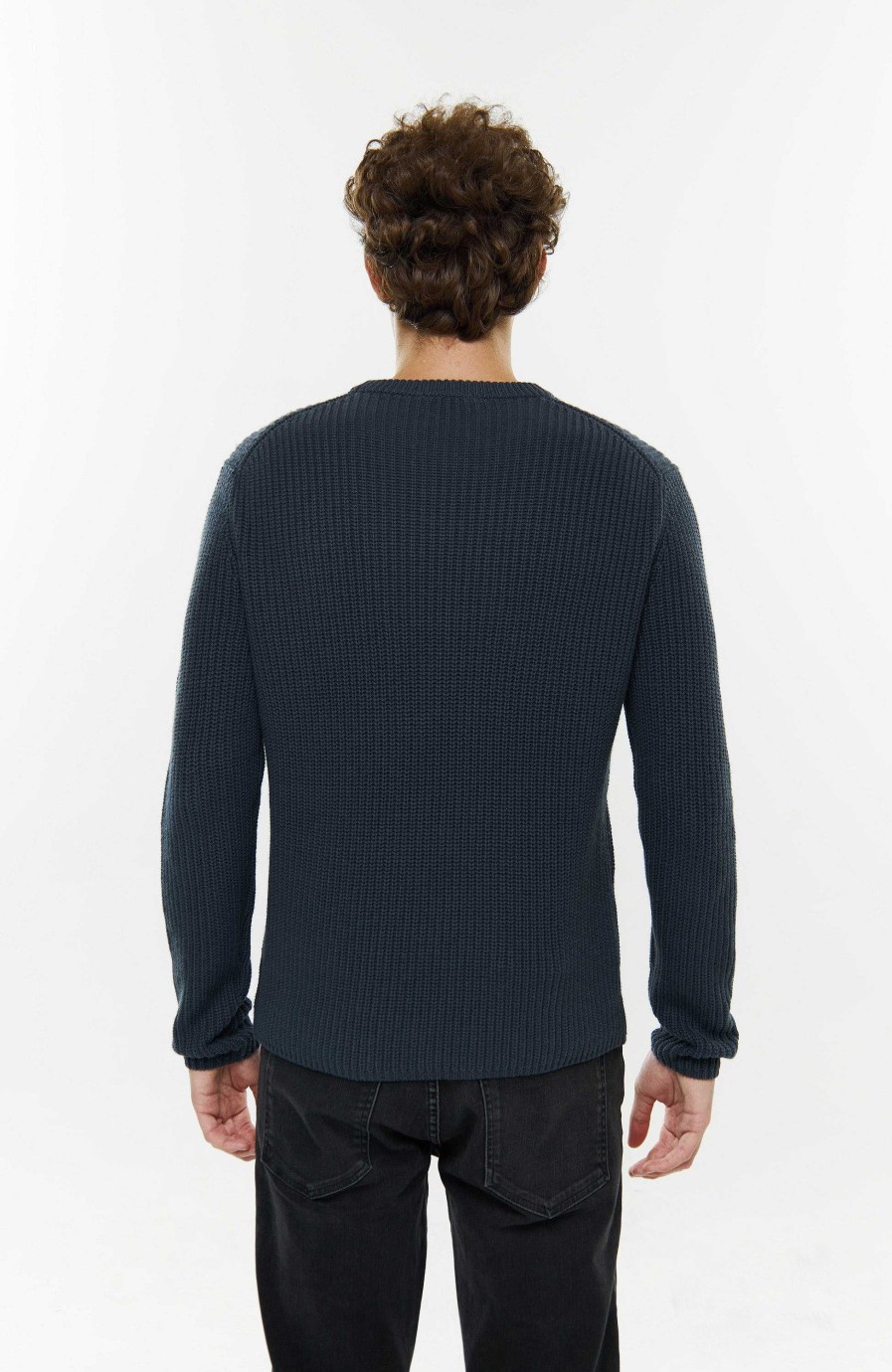 Maend TIGER OF SWEDEN | Chunky Strikket Pullover Maier