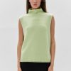 Kvinder LISA YANG | Mockneck Cashmere Vest Tova