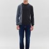 Maend DIRK BIKKEMBERGS | Tofarvet Sweater I Uldblanding