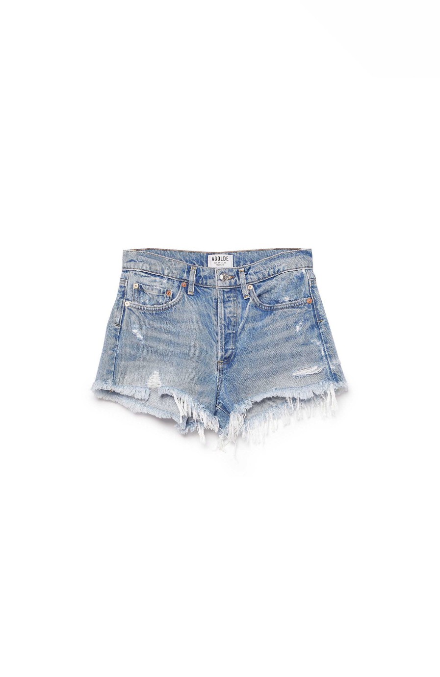 Kvinder AGOLDE | Denim Shorts Parker