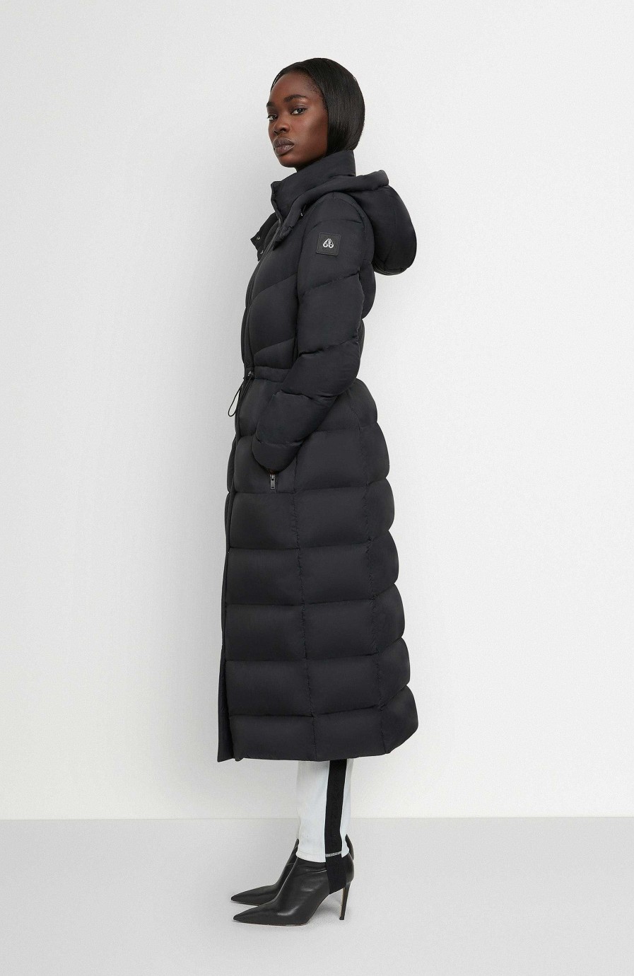 Kvinder MOOSE KNUCKLES | Letvaegts Parka Coat Belle Cote