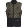 Maend MOOSE KNUCKLES | Logo-Patch Polstret Vest Clearwater