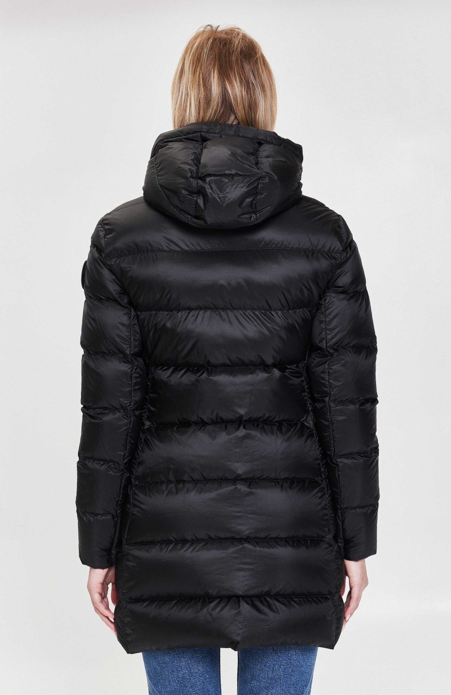 Kvinder MOOSE KNUCKLES | Letvaegts Hooded Down Parka Margaree