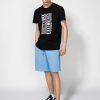 Maend DIRK BIKKEMBERGS | Logo Side-Stripe Jersey Shorts