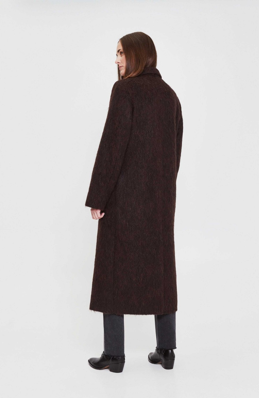 Kvinder HOUSE OF DAGMAR | Alpaca Blend Coat Anita