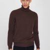 Maend FTC CASHMERE | Cashmere Pullover Med Rullekrave