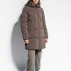 Kvinder DUNO | Polstret Parka Coat Puria Med Lynlas