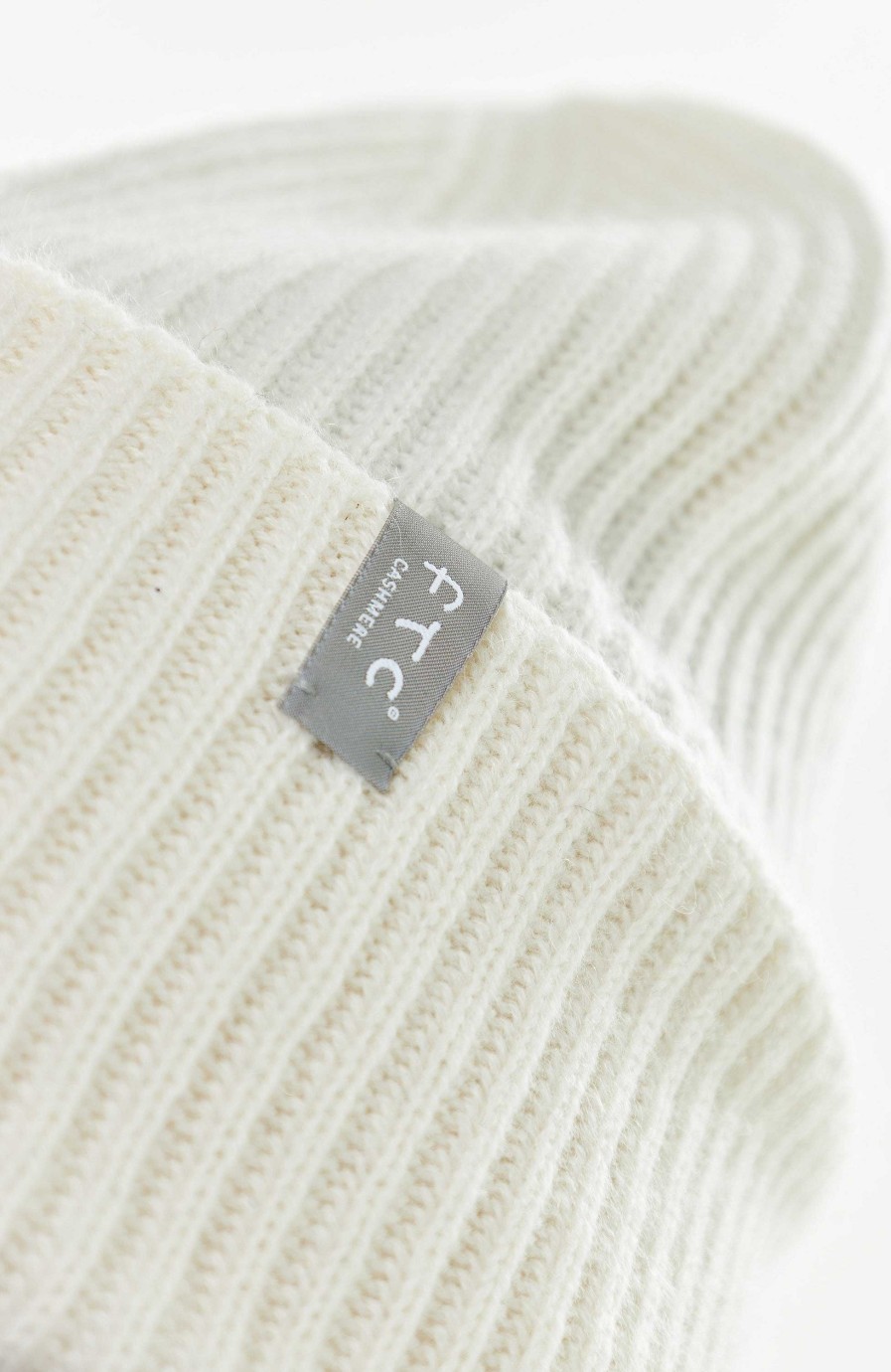 Kvinder FTC CASHMERE | Opslaet Strikket Hue