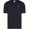 Maend AERONAUTICA MILITARE | Ornebroderet T-Shirt