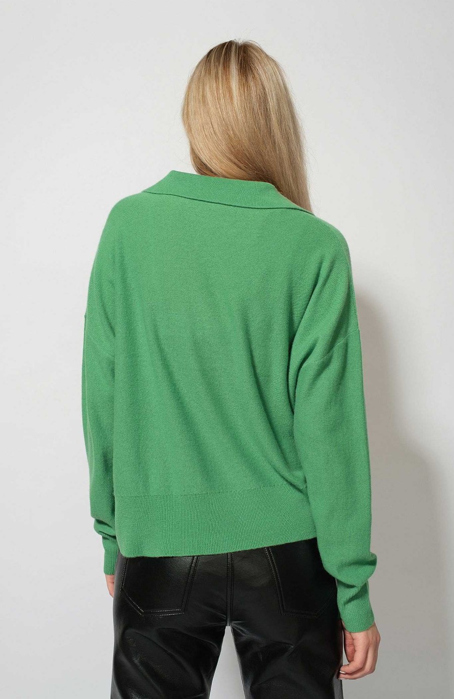 Kvinder FTC CASHMERE | Poloneck Cashmere Sweater