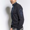 Maend AERONAUTICA MILITARE | Tofarvet Cardigan Med Lynlas